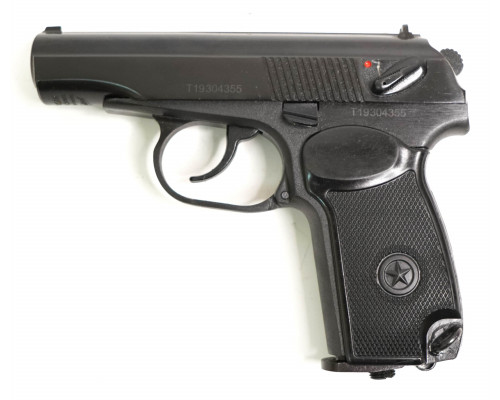 Пневматический пистолет Baikal MP-654K-32 (ПМ, черная рукоять)