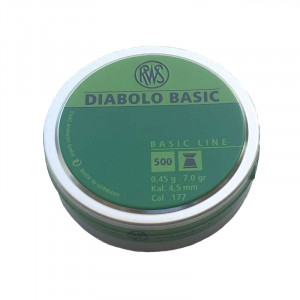 Пули пневматические Diabolo Basic 4,5 мм (500 шт.) Пули пневматические Diabolo Basic 4,5 мм (500 шт.)