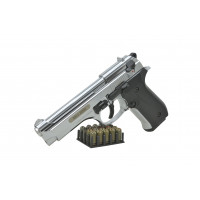 Сигнальный пистолет B92-S KURS (Beretta) кал. 5,5 мм под 10ТК, хром Сигнальный пистолет B92-S KURS (Beretta) кал. 5,5 мм под 10ТК, хром
