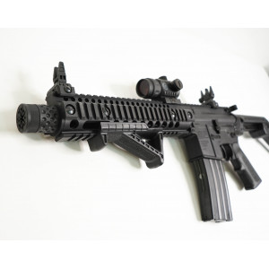 Пневматическая винтовка Crosman DPMS SBR Full Auto (M16, 3 Дж, коллиматор)