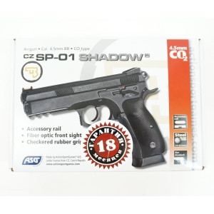 Пневматический пистолет ASG CZ SP-01 Shadow