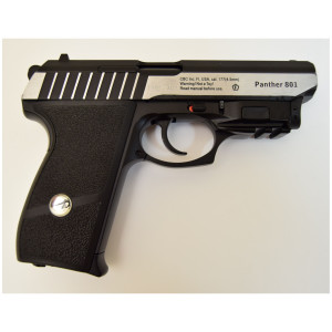 Пневматический пистолет Borner Panther 801, с ЛЦУ